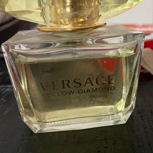 Versace yellow diamonds  3 oz
